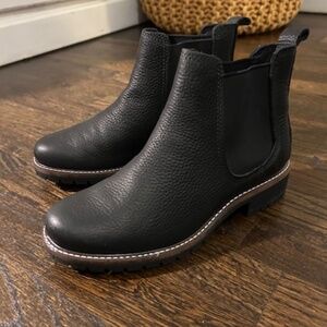 Ecco Elaine Leather Chelsea Boots Women's Black US Size 5